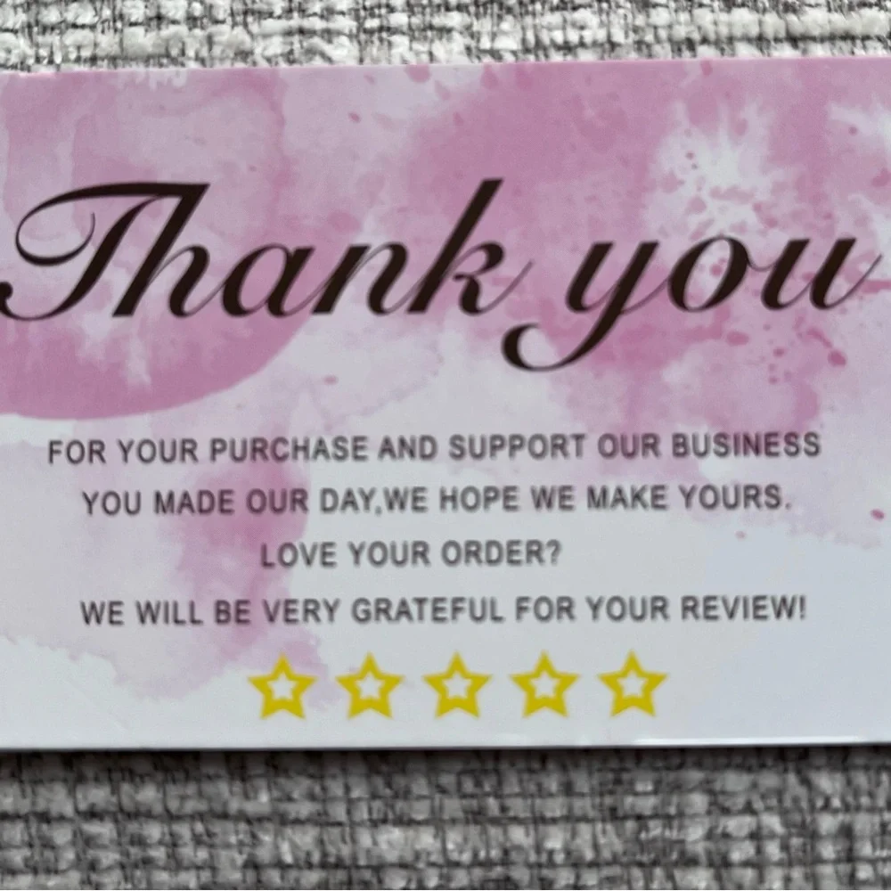 50 pcs. THANK YOU Cards
